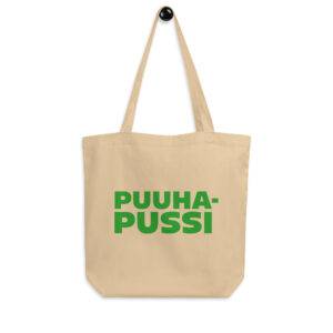 Puuhapussi kangaskassi luomu beige