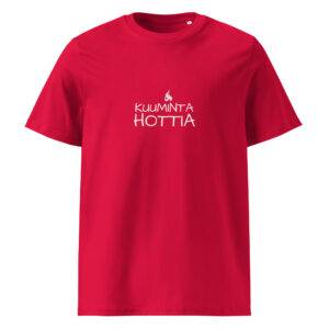 Kuuminta hottia t-paita luomu unisex red