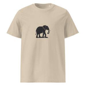 Norsu t-paita luomu unisex