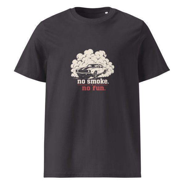 No smoke no fun t-paita luomu - Image 3