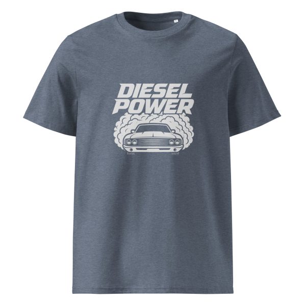 Diesel power t-paita luomu unisex - Image 6