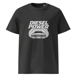 Diesel power t-paita luomu unisex