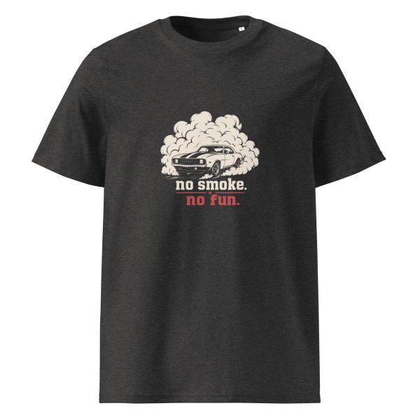 No smoke no fun t-paita luomu - Image 2