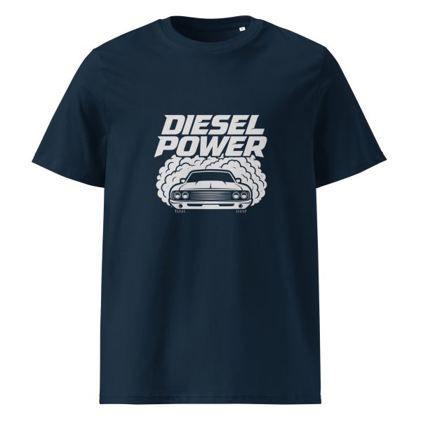 Diesel power t-paita luomu unisex - Image 2