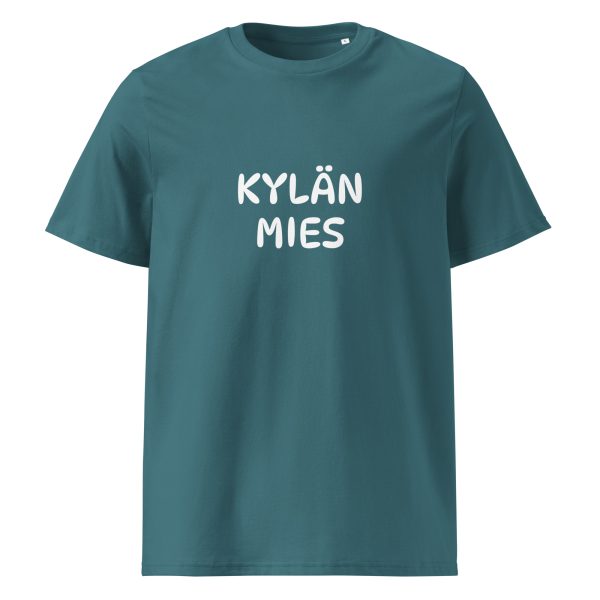Kylän mies t-paita luomu - Image 7