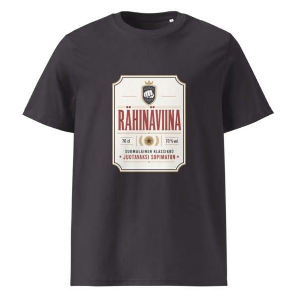 Rähinäviina t-paita luomu unisex - Image 4