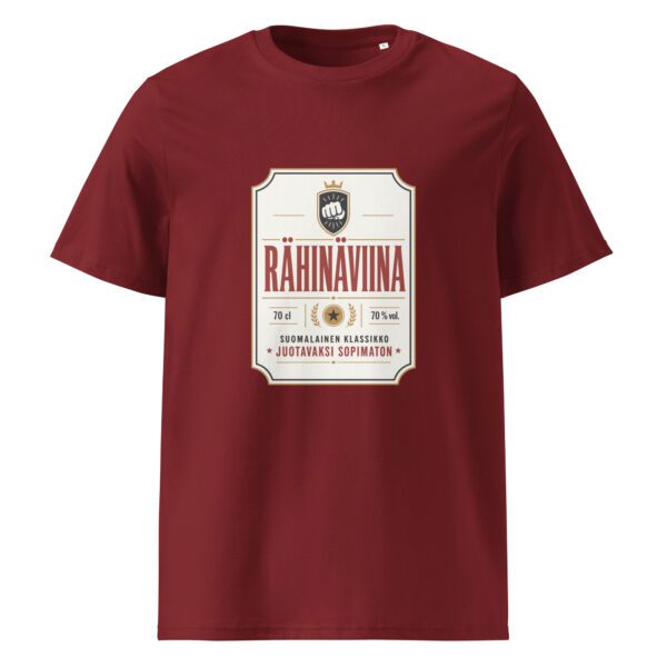 Rähinäviina t-paita luomu unisex - Image 3