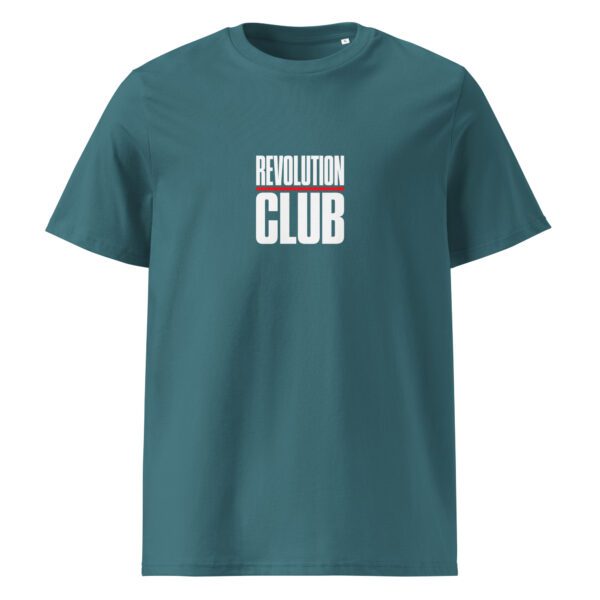 Revolution club t-paita luomu unisex stargazer