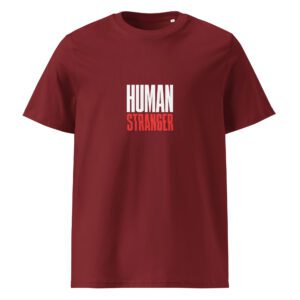 Human stranger t-paita luomu unisex