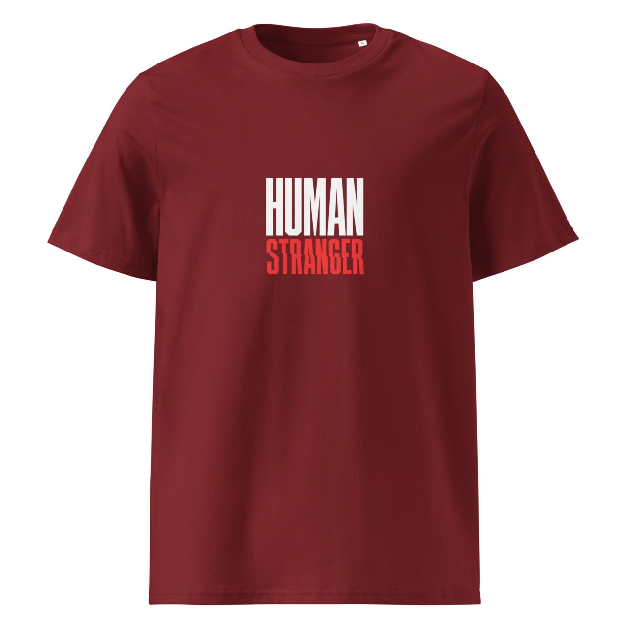 Human stranger t-paita luomu unisex