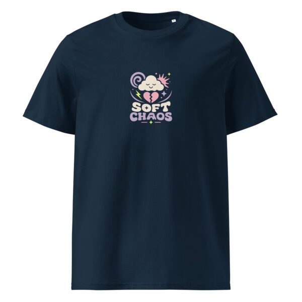 Soft chaos t-paita luomu unisex - Image 2