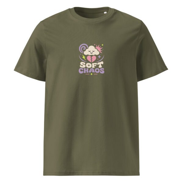 Soft chaos t-paita luomu unisex - Image 8