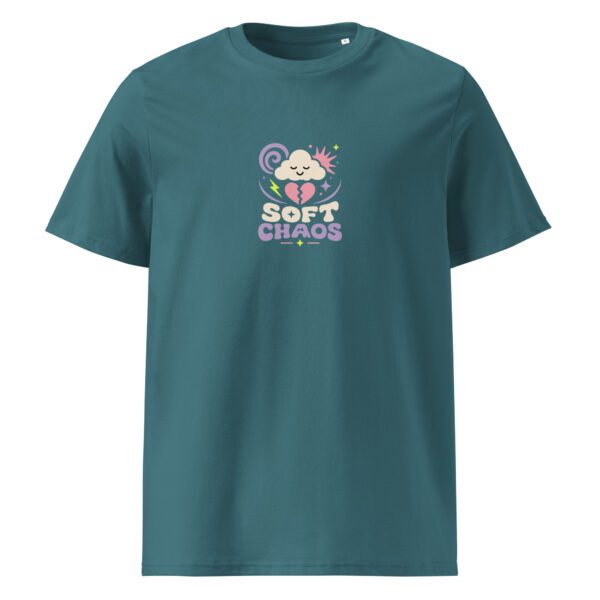 Soft chaos t-paita luomu unisex - Image 7